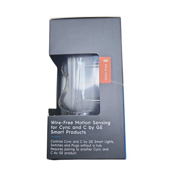GE CYNC Wire-Free Smart Motion Sensor Bluetooth Controls GE Smart Light Bulbs - Picture 3 of 7